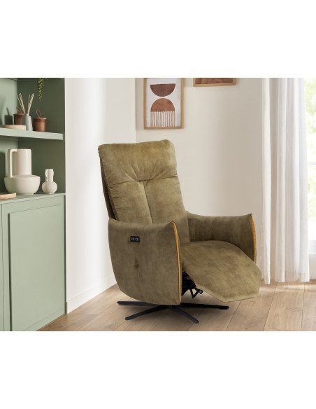 TEOS - Fauteuil relaxation électrique pivotant