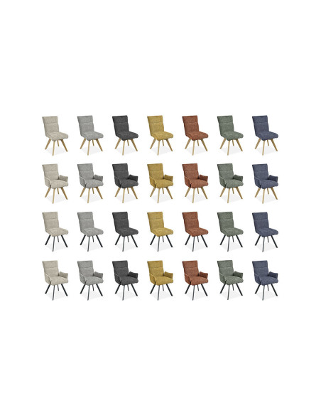 Ambre - Chaise pieds bois 