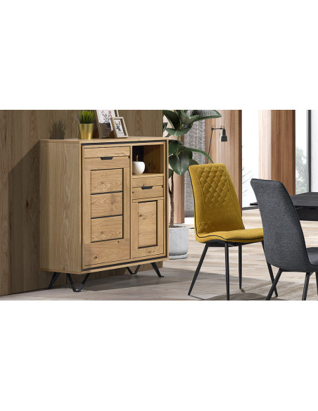 Lagon - Bibus 2 portes, 1 tiroir, 1 niche  