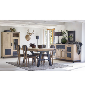 Factory - Table de séjour extensible 