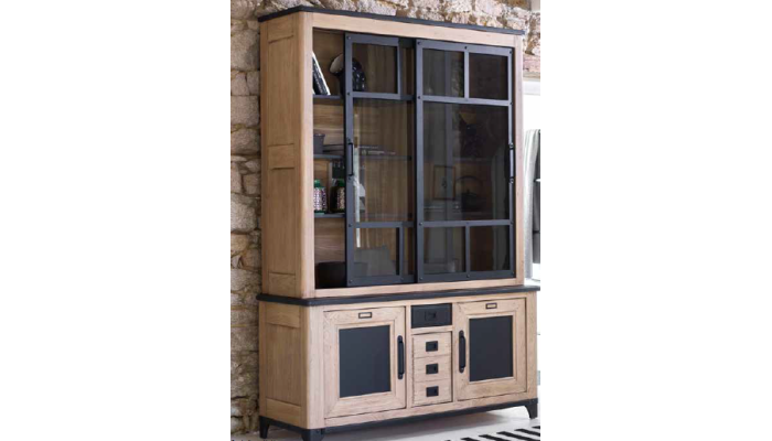 Factory - Vitrine 2 portes 