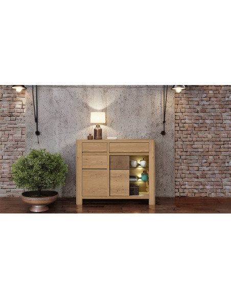 Galeac - Enfilade 2 portes coulissantes 