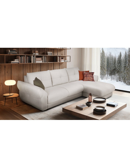 Wel - Canapé d'angle chaise longue 