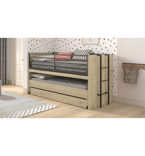 Sam - Lit compact couchage 90 x 200 cm 