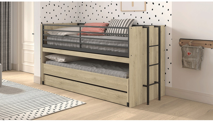 Sam - Lit compact couchage 90 x 200 cm 