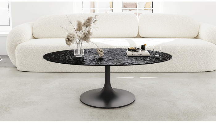 Alisse - Table basse ovale 