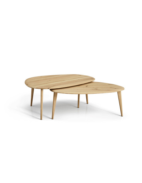 Bohème - Set 2 tables basses 