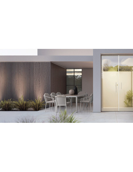 Unisse - Set table et 8 chaises 