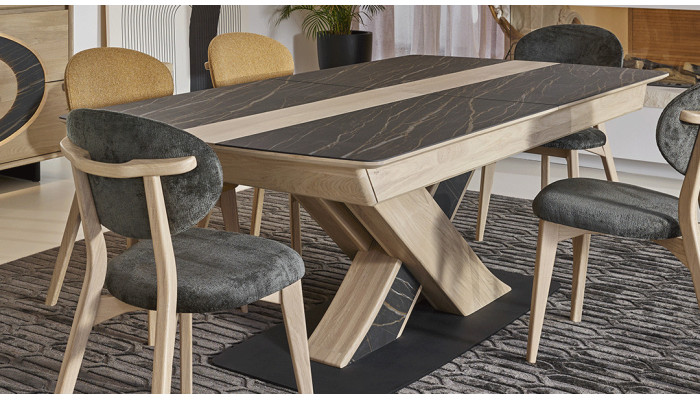 Thalès - Table de séjour extensible 