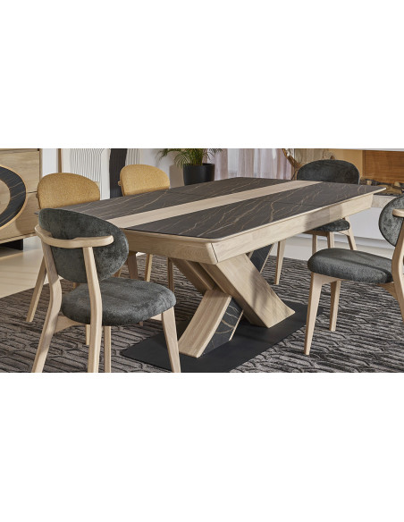 Thalès - Table de séjour extensible 