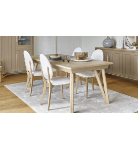 Alva - Table de séjour extensible 