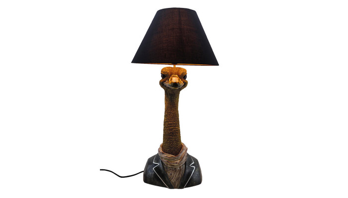 Déco - Lampe à poser Autruche 