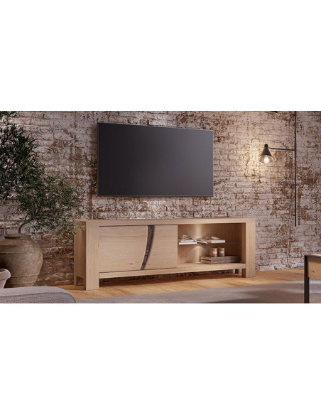 Orthez - Meuble TV avec éclairage 