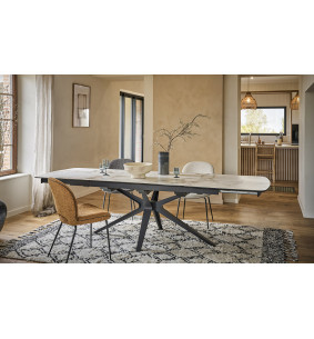 Lagos - Table de séjour extensible  2