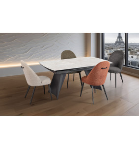 Azalée - Table de séjour extensible 
