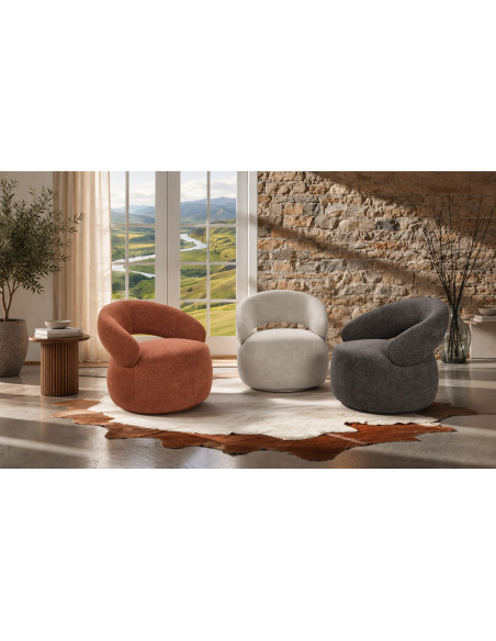 Lucas - Fauteuil pivotant 