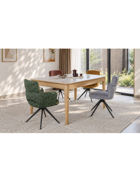 Riviéra - Table de séjour extensible 