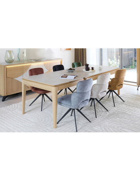 Riviéra - Table de séjour extensible 
