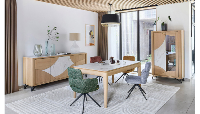 Riviéra - Table de séjour extensible 