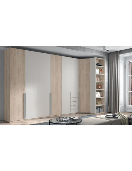 Eos - Dressing avec retour étagère 