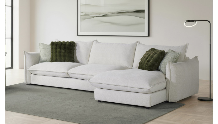 Aranta - Canapé d'angle chaise longue 